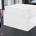 thumbnail image 2 of Case of Standard White Letterhead Folding Boxes 8 1/2" x 11" x 2" - Case of 200 Boxes, 2 of 5