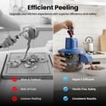 thumbnail image 3 of Electric Grape Peeling Machine, Electric Potato, Grape, Cherry Tomato & Garlic Peeler, Easy Peeling Kitchen Tool for Salad Prep & Picnic Use(Blue), 3 of 7