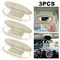 thumbnail image 1 of Cubierta del espejo del parasol del coche para Mini R55 R56 R60 2007-2014 (Beige), 1 of 7