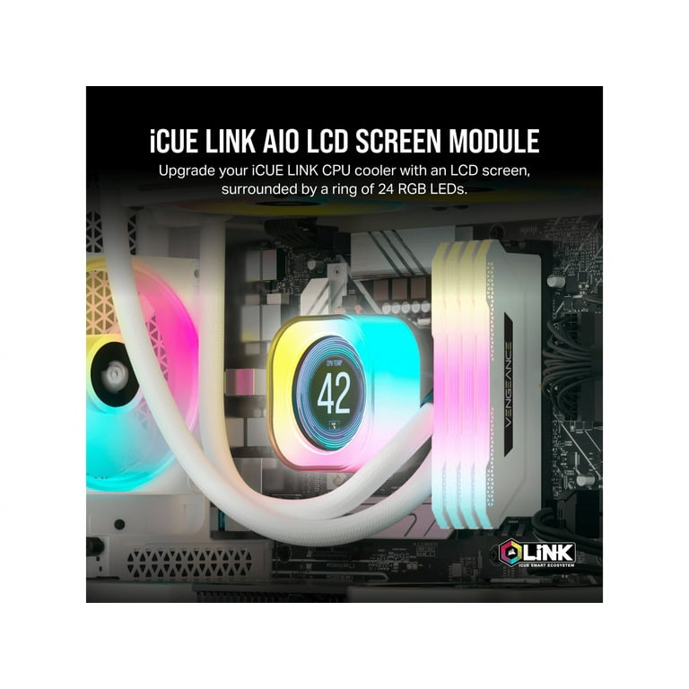 CORSAIR iCUE Link AIO LCD Screen Module - 2.1” IPS LCD