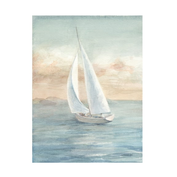 Danhui Nai 'Full Sail I' Canvas Art