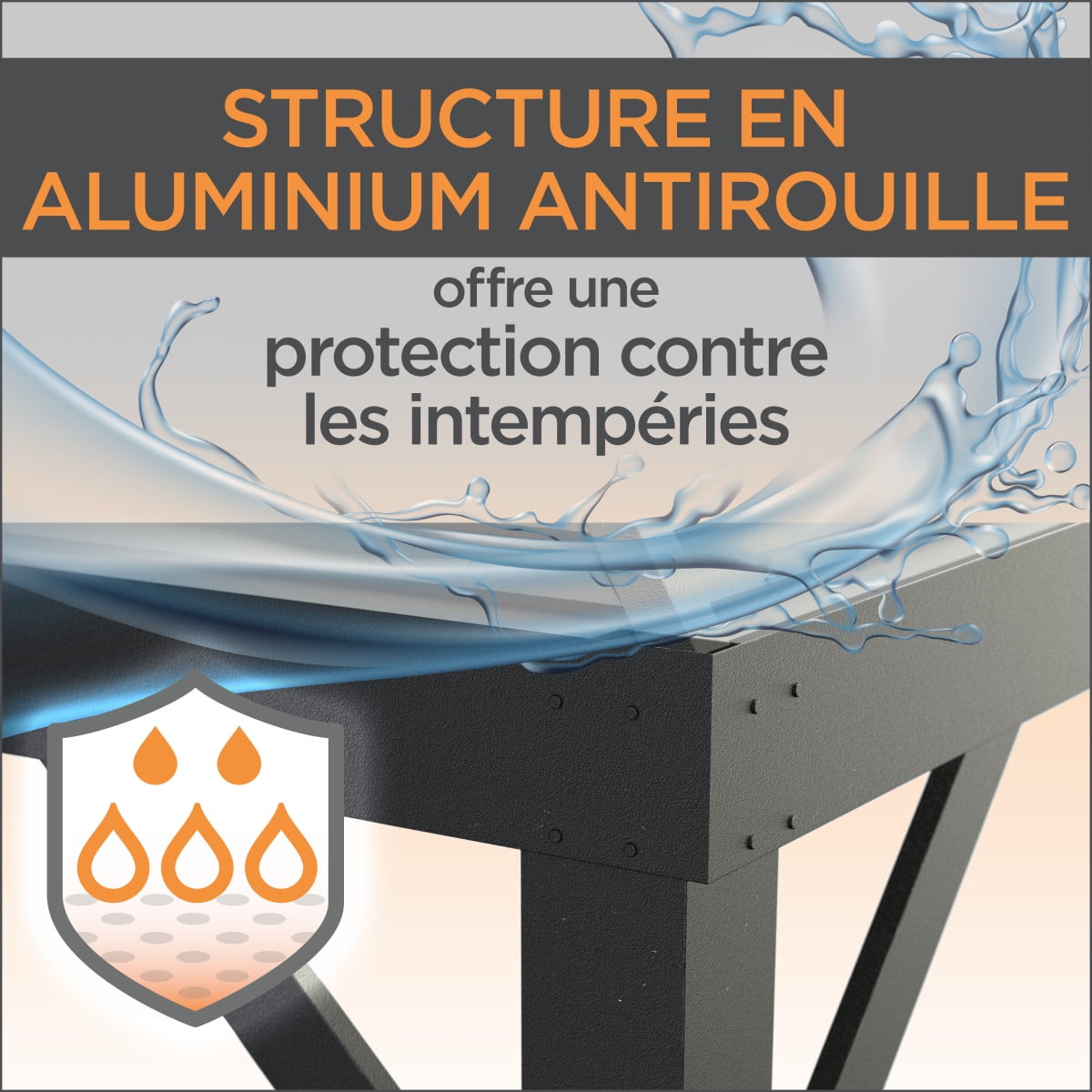 Sojag Verona 10 x 12 x 8.5 ft Charcoal Gazebo