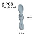 thumbnail image 2 of Cucharas de silicona para bebés Cucharas de alimentación para bebés de primera etapa, 2 of 5