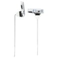 thumbnail image 1 of MasteelfCA 2 Pcs Levier de Chasse de Toilette Poignée de Toilette Poignée de Réservoir de Toilette Poussée Simple Chasse de Toilette, 1 of 8