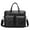 Black, variant on HHBEAUTY Mens Messenger Bag 15x10.6 Inch Vintage Leather Laptop Briefcase Magnetic Closure Large Satchel Computer Shoulder Bag, Handbag For Travel Work Daily Necessary