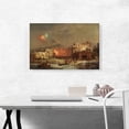 thumbnail image 2 of ARTCANVAS Santa Lucia Fest In Amalfi Canvas Art Print by Franz Richard Unterberger - Size: 26" x 18" (1.50" Deep), 2 of 9