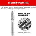 thumbnail image 3 of Metric Thread Repair Kit, 30PCS M6 Steel Inserts, Handy Auto Fix Tool Set, 3 of 5