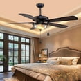 thumbnail image 4 of Sinvic 4Pcs 12 Inch Bronze Ceiling Fan Pull Chain Extension with Decorative Pendent for Fan and Light, 4 of 7
