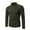 Army Green, variant on Men's Sweater Mid High Neck Solid Thick Warm Thermal for Cold Winter