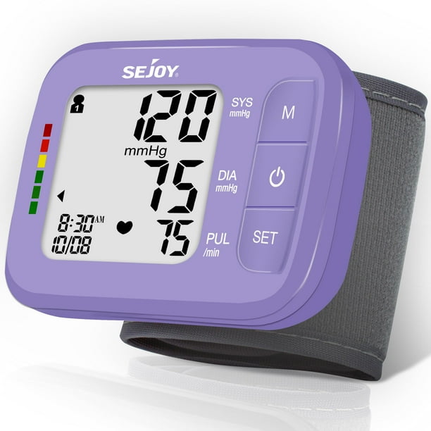 SEJOY Wrist Blood Pressure Monitor, Digital BP Monitor with Adjustable