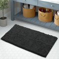 thumbnail image 3 of Luxurious Bathroom Mat Extra-Soft Plush Bath Shower Bath Mat,Chenille Microfiber Material, Super Absorbent Shaggy Bath Rug. Machine Wash & Dry, 3 of 9