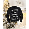 thumbnail image 3 of Tstars Boys Unisex Ugly Christmas Sweater I'm on the Nice List Kids Christmas Gift Funny Humor Holiday Shirts Xmas Party Christmas Gifts for Boy Toddler Kids Sweatshirt Ugly Xmas Sweater, 3 of 6