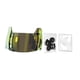 thumbnail image 5 of Visera de fútbol americano con protección facial, resistente a arañazos y mejorada. Oro, 5 of 9