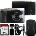 thumbnail image 1 of Panasonic Lumix ZS99 20.3MP 30X Optical Zoom Digital Camera (Silver) Basic Accessory Bundle, 1 of 10