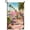 C, variant on XaaKee Small Garden Flags, Summer Oasis Humorous Mural Pattern Yard Flags, Double-sided High-Quality White Linen Yard Flag, Porch Enhancement, 12x18Inch