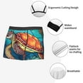 thumbnail image 6 of Fotbe Sea Turtle in Coral Men’s Total Support Pouch Boxer Briefs, X-Temp Cooling, Moisture-Wicking Underwear, Regular, Long-leg and Trunk-XX-Large, 6 of 9
