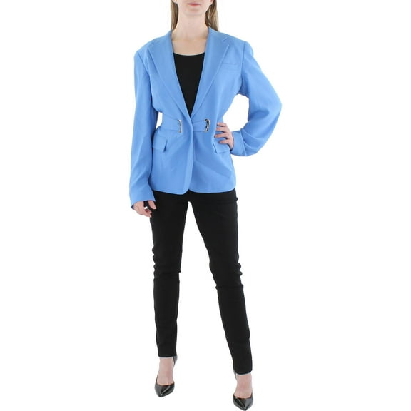 Lauren Ralph Lauren Womens Business Office One-Button Blazer