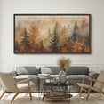 thumbnail image 2 of Large Framed Canvas Print Abstract Modern Wall Art Decorative Ready to Hang Painting for Living room Bedroom - 60"x30" Black Frame, 2 of 9