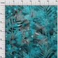 thumbnail image 3 of oneOone Viscose Chiffon Teal Green Fabric Tropical Abstract Sewing Craft Projects Fabric Prints By Yard 42 Inch Wide, 3 of 4