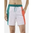 thumbnail image 4 of Aztec Men's and Men's Big & Tall Graphic Swim Shorts, Sizes S-3XL, 4 of 5