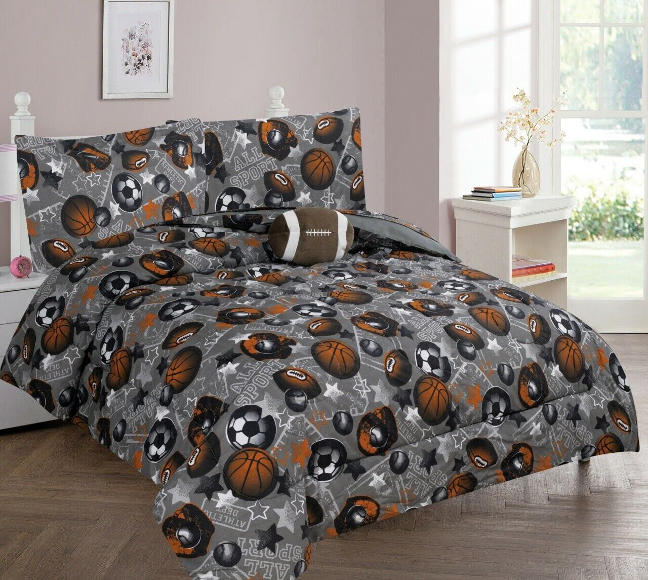 kids football bedding