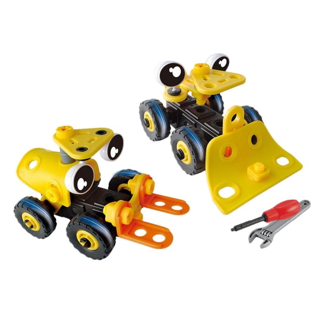 Conjunto de Bloques de Construcción de Automóviles de Ensamblaje de Plástico Set Regalo de Juguete de Iluminación para Baoblaze Bloques de Construcción de la Ilustración