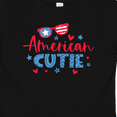 thumbnail image 4 of Inktastic 4th of July American Cutie Red and Blue Stars and Hearts Boys or Girls Baby T-Shirt, 4 of 5