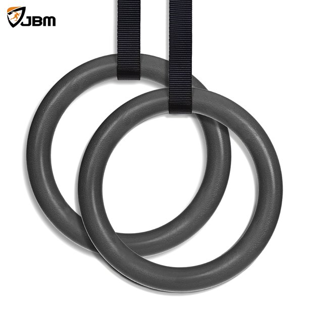 Jbm Gymnastics Rings With Adjustable Straps Pull Up Fitness Exercise Rings For Crossfit Training Organized Storage Full Body Olympic Strength Training Pull Ups And Dips Black Walmart Com Walmart Com