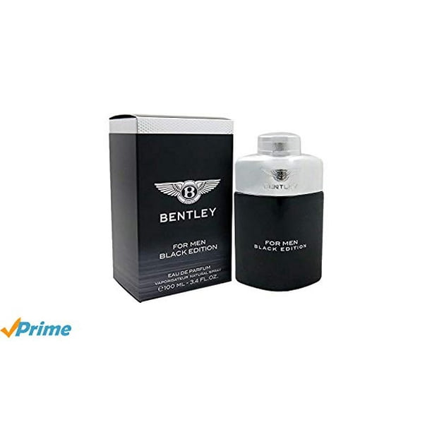 (pack 6) Eau de Cologne Bentley Édition Noire par Bentley Eau de Parfum Spray3,4 oz