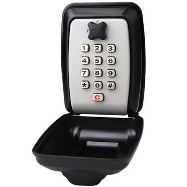 Key Lock Wall Mount Safe Secret Storage Box Portable Combination Box Home Office
