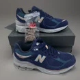 thumbnail image 1 of New Balance 2002R Night Tide Men Casual Shoes Sneakers M2002RWC J Crew Size 9, 1 of 6
