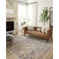 thumbnail image 2 of Angela Rose x Loloi Blake Navy / Multi 2'-7" x 13' Runner Rug, 2 of 11