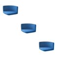 thumbnail image 3 of maskred Trilateral Chair Cover Easy Installation And Maintenance Effortless Chair Protection Decoration Polyester Chair Covers Grey blue 3Set, 3 of 6