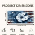thumbnail image 2 of Flower on American Flag Front License Plate, Metal License Plate, Funny Standard Plates Personalized Novelty Decorative For Men/Women/Boys/Girls Car 6×12 7 Inch, 2 of 7
