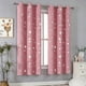 thumbnail image 1 of Xihbxyly Elegante Juego de Cortinas, Elegante Revestimiento para Ventanas, Tela Que Reduce El Ruido, Aislamiento Térmico, Decoración para Dormitorio y Sala de Estar, Diseño con Ojales de Fácil Instal, 1 of 6