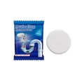 thumbnail image 2 of Tabletas efervescentes para limpieza de obstrucciones de alcantarillado | Potente desatascador de tuberías, desagües, lavabos y bañeras | Disolución rápida, desodorizante, ecológica | Fácil de usar, 2 of 9