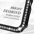 thumbnail image 4 of Recoppa Apple Watch Case with Screen Protector for Apple Watch 44mm Series 6/5/4/SE, Bling Crystal Diamond Rhinestone Ultra-Thin Bumper Full Cover Protective Case for Women Girls iWatch Blac, 4 of 9