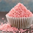 thumbnail image 4 of Pink Sprinkles Jimmies 11.28 oz, Pink Sprinkles For Cake Decorating, Cake Sprinkles, Sprinkles For Baking, Ice Cream & More, The Hampton Candy Company, 4 of 6