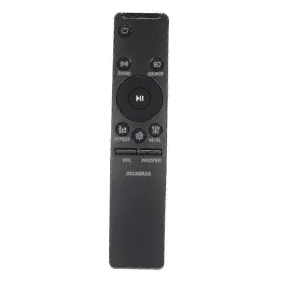 Control remoto inalámbrico IR Ah59-02745a compatible con barras de sonido Samsung HW-K850, HW-K950 y HW-K850/ZA, 433 MHz, color negro.