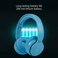 thumbnail image 4 of Wireless Bluetooth Over Ear Headphones with Active Noise Cancelling, Hi-Res Audio LDAC/aptX Low Latency for Airplane Travel, Comfort, AI Translation Voice Chat Custom EQ via App,Blue, 4 of 6