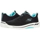 thumbnail image 3 of Zapatillas Skechers Go Walk Arch Fit Unify para mujer, color negro/aguamarina, 8.5 W, 3 of 5