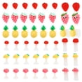 thumbnail image 1 of Miangastore 24pcs Creative Toe Nail Polish Separators Spacers Toe Dividers, 1 of 8