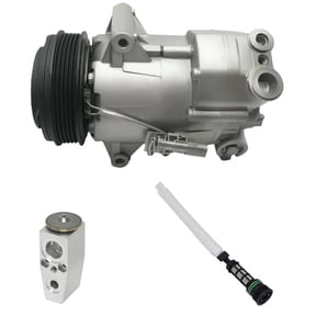 Remanufactured RYC Automotive Air Conditioning Compressor and Clutch Kit KT A015-03 (Fits Buick Verano 2.4L 2012, 2013, 2014, 2015, 2016, 2017)