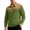 Army Green, variant on Pullover for Men Lapel Quarter Zip Contrast Patchwork Ribbed Long Sleeve Elbow Patch Top Fall Winter Business Casual Wear Khaki S