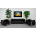 thumbnail image 2 of Flash Furniture HERCULES Imagination Series Leather Chair and Sofa Set - Black, 2 of 6
