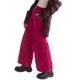 thumbnail image 4 of Txlixc Pantalones largos para mujeres, pantalones de bolsillo laterales de otoño y primavera en la calle de fiestas de ocio de la calle Long Street de color sólido Txlixc moda, 4 of 6
