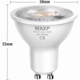 thumbnail image 2 of LED spotlight lamps warm white 5w 3000k gu10 10-pack, 2 of 5
