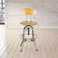 thumbnail image 3 of Toledo Swivel Adjustable Height Bar Stool, 3 of 4