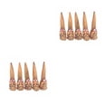 thumbnail image 2 of Bewildely 5 uds simulación de Halloween cubierta de dedo cara de uñas accesorios de disfraz de miedo decoración de fiesta de maquillaje tipo 1 León 2piezas Bewildely CBP137743, 2 of 6