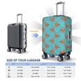 thumbnail image 6 of Fotbe Funny Chicken Luggage Cover Protector,Suitcase Protector,Scratch and Dirt Resistant,Fits 18-32 Inch Luggage-Medium, 6 of 9